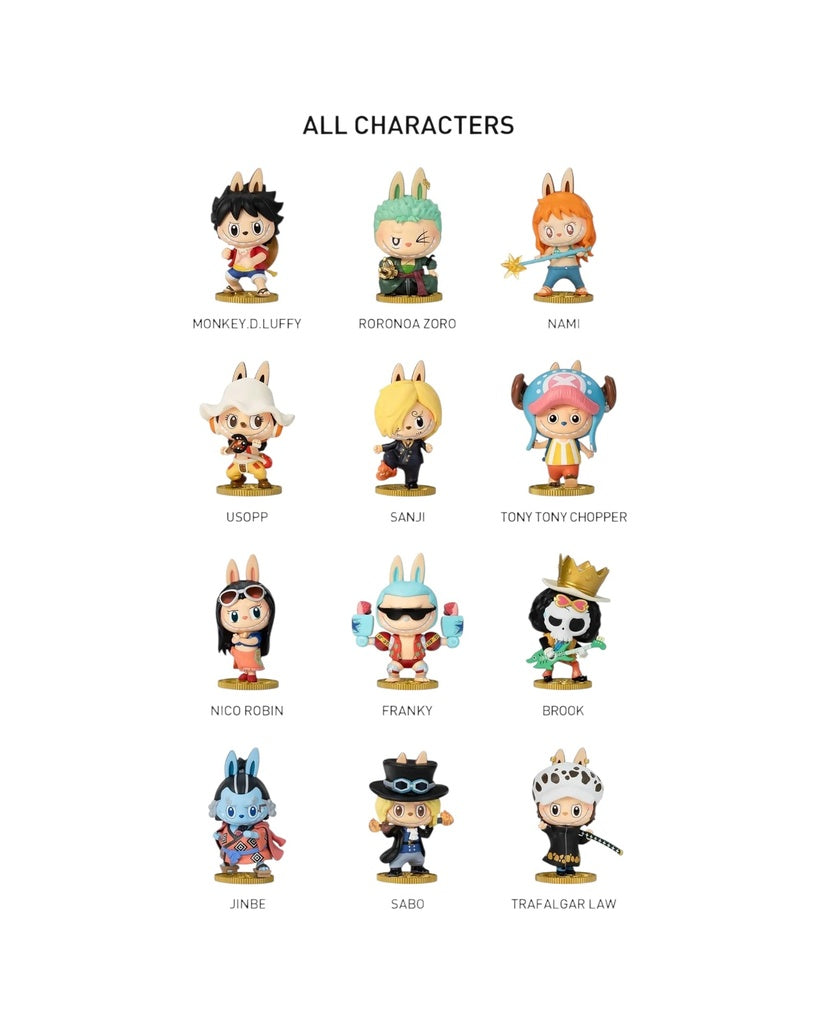 Pop Mart: THE MONSTERS x One Piece Series Figures Blind Box