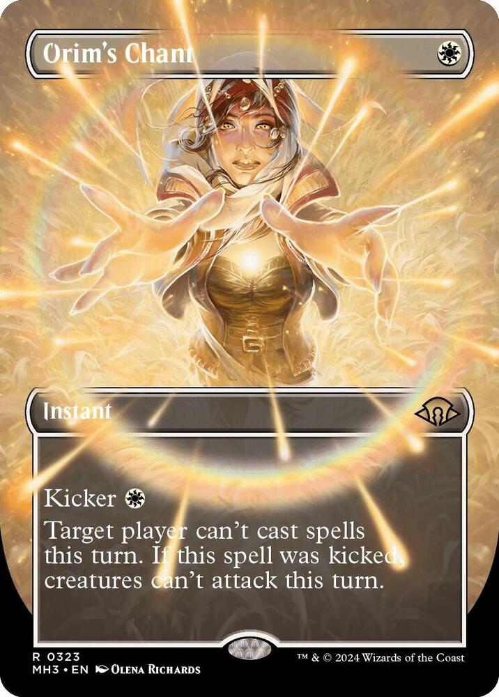 Orim's Chant (Borderless) - Modern Horizons 3 (MH3)
