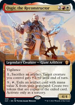 Osgir, the Reconstructor (Extended Art) - Commander 2021 (C21)