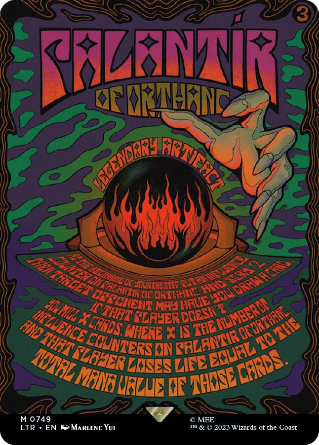 Palantir of Orthanc (Borderless Poster) - Universes Beyond: The Lord of the Rings: Tales of Middle-earth (LTR)