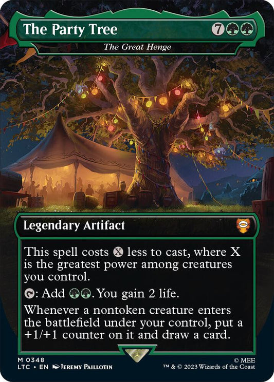 The Party Tree - The Great Henge - Commander: The Lord of the Rings: Tales of Middle-earth (LTC) FOIL