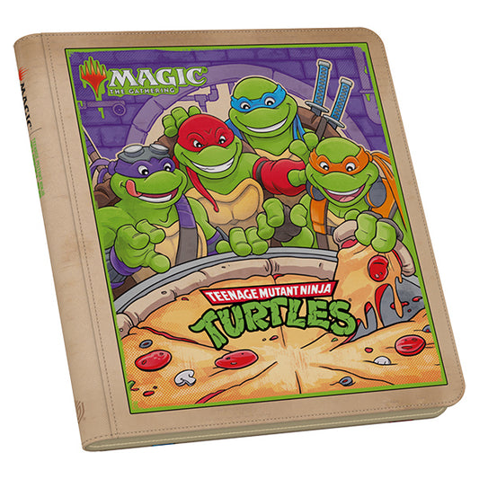 Portfolio: 24-Pocket Zipfolio 480 MTG- Teenage Mutant Ninja Turtles- Pizza Box