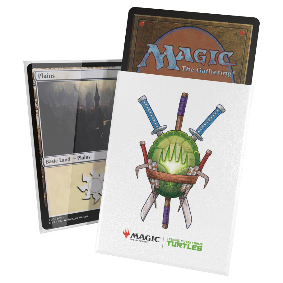 Deck Protector: Magic the Gathering: Teenage Mutant Ninja Turtles: Turtle Planeswalker Symbol (100)