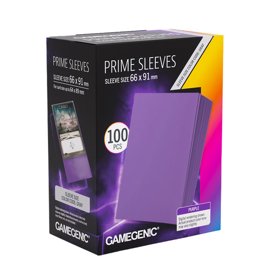 Prime Sleeves Purple 66x91