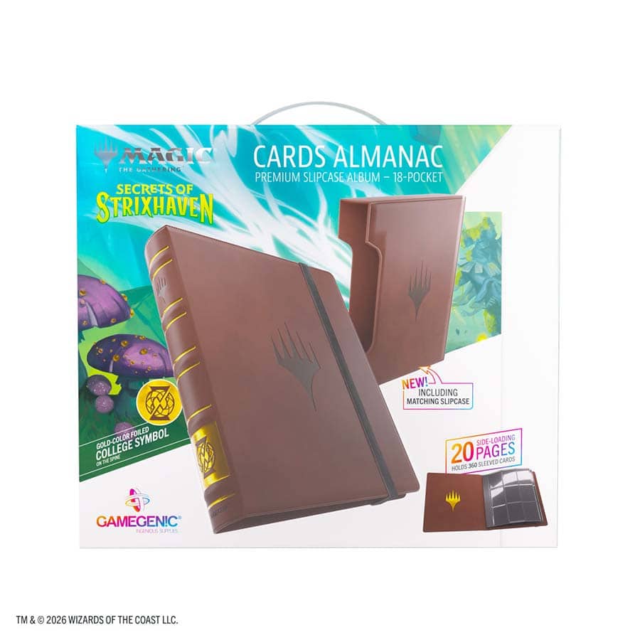 GAMEGENIC: MAGIC THE GATHERING: SOS SECRETS OF STRIXHAVEN: CARDS ALMANAC 18-POCKET: QUANDRIX