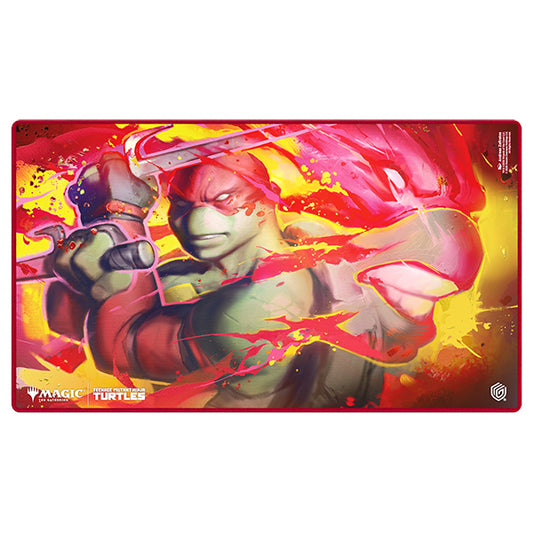 Playmat: MTG- Teenage Mutant Ninja Turtles-Raphael's Technique
