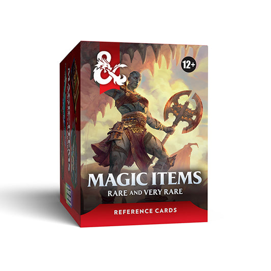D&D, 5e: Reference Cards- Trove Magic Items- Rare And Very Rare