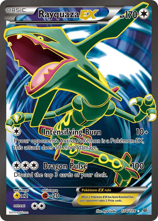 Rayquaza EX (104 Full Art) - XY - Roaring Skies (ROS)