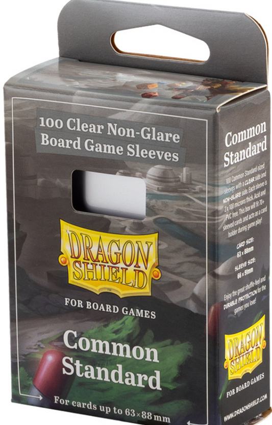 Deck Protector: Board Game Sleeve: Dragon Shield: Common Standard (100)