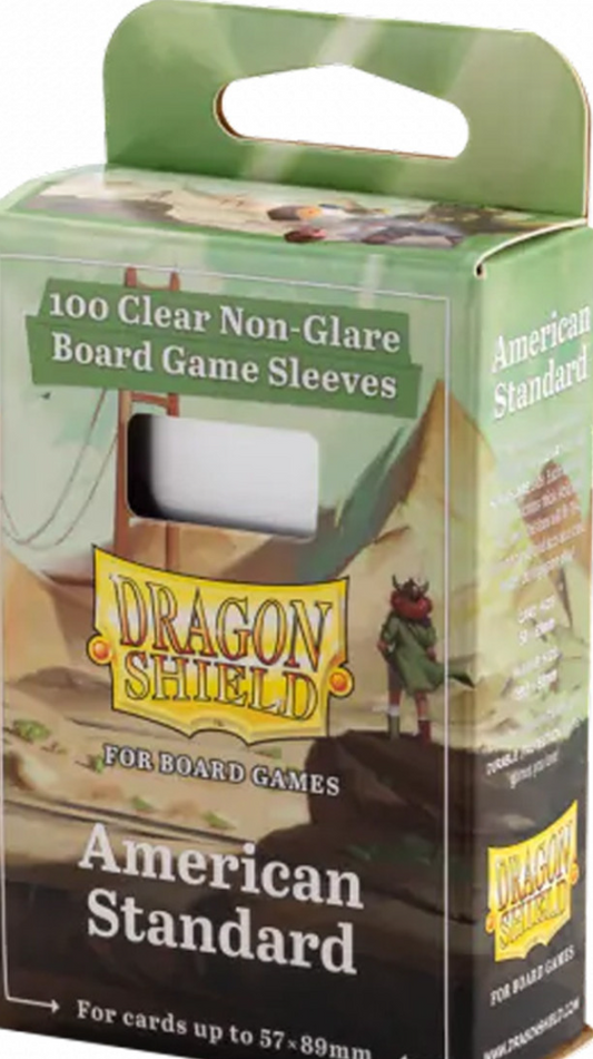 Deck Protector: Board Game Sleeve: Dragon Shield: American Standard (100)