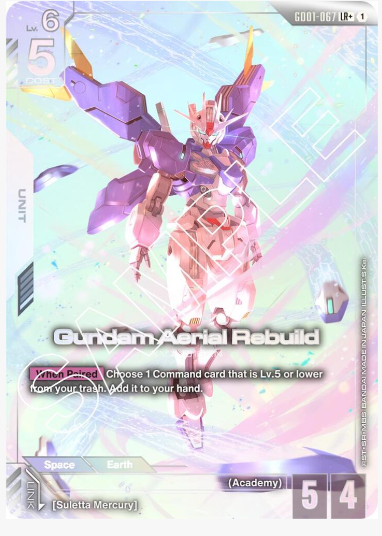 Gundam Aerial Rebuild (LR+) - Newtype Rising (GD01)