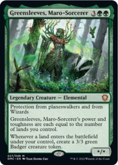 Greensleeves, Maro-Sorcerer - Commander: Dominaria United (DMC)
