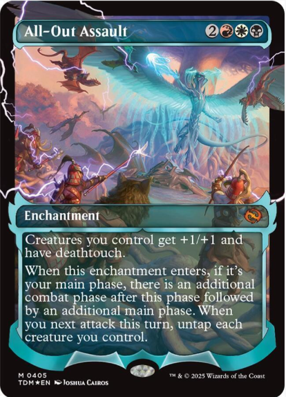 All-Out Assault (Showcase) - Tarkir: Dragonstorm (TDM)