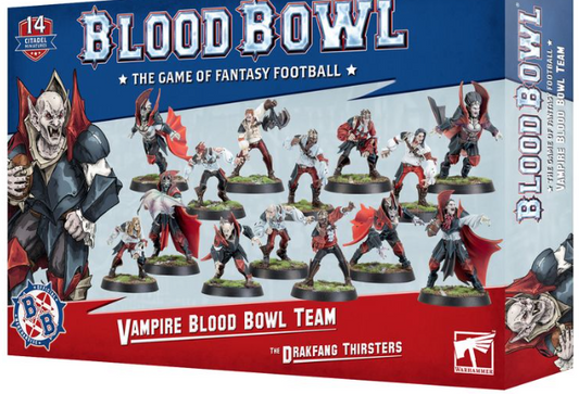 Warhammer: Vampire Blood Bowl Team: The Drakfang Thirsters