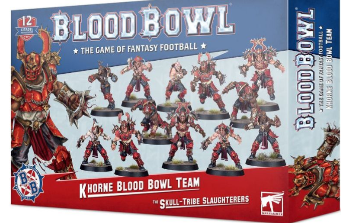 Warhammer: Khorne Blood Bowl Team - Skull-tribe Slaughterers