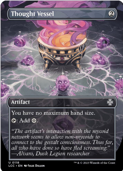 Thought Vessel (Borderless) - Commander: The Lost Caverns of Ixalan (LCC)