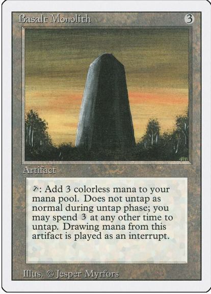 Basalt Monolith - Revised Edition (3ED)