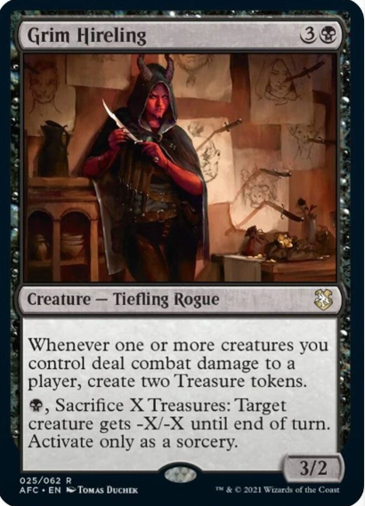 Grim Hireling - Commander: Adventures in the Forgotten Realms (AFC)