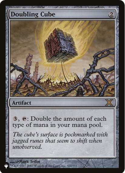 Doubling Cube - The List Reprints (LIST)