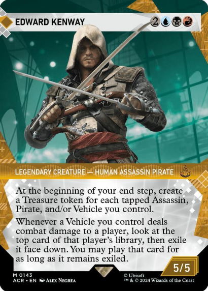 Edward Kenway (Showcase) - Universes Beyond: Assassin's Creed (ACR)