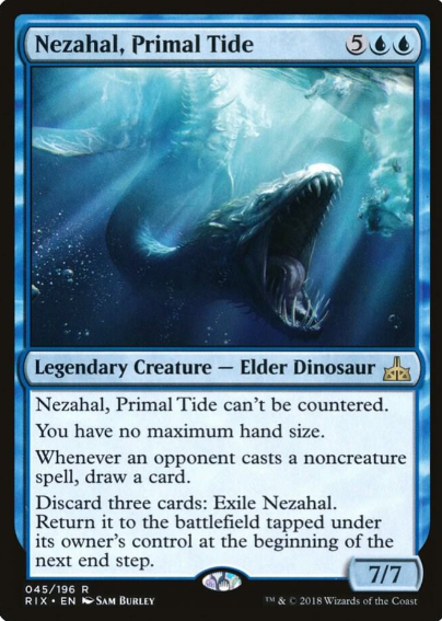 Nezahal, Primal Tide - Rivals of Ixalan (RIX)
