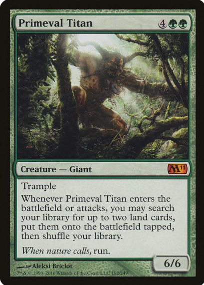 Primeval Titan - Magic 2011 (M11)