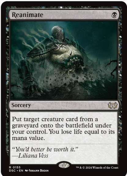 Reanimate - Commander: Duskmourn: House of Horror (DSC)