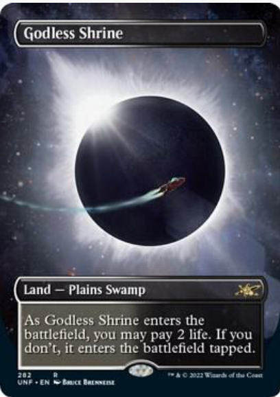 Godless Shrine (Borderless) - Unfinity (UNF)