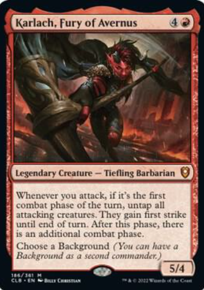 Karlach, Fury of Avernus - Commander Legends: Battle for Baldur's Gate (CLB)