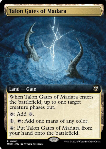 Talon Gates of Madara (Extended Art) (Ripple Foil) - Commander: Modern Horizons 3 (M3C)