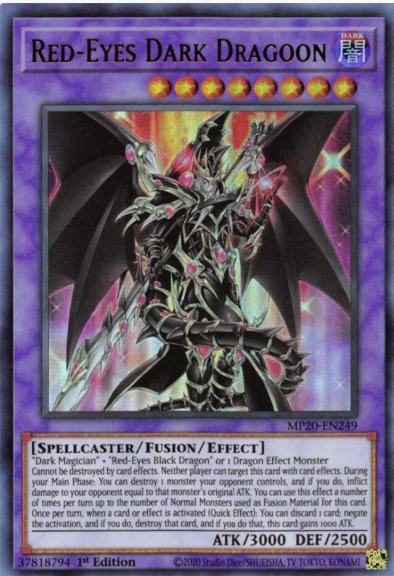 Red-Eyes Dark Dragoon - 2020 Tin of Lost Memories (MP20)