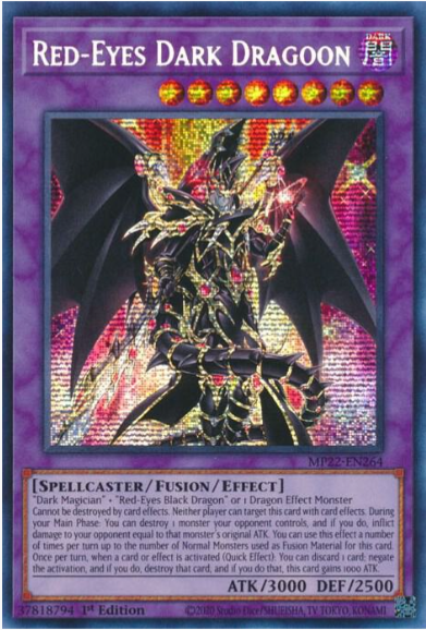 Red-Eyes Dark Dragoon - 2022 Tin of the Pharaoh's Gods (MP22)
