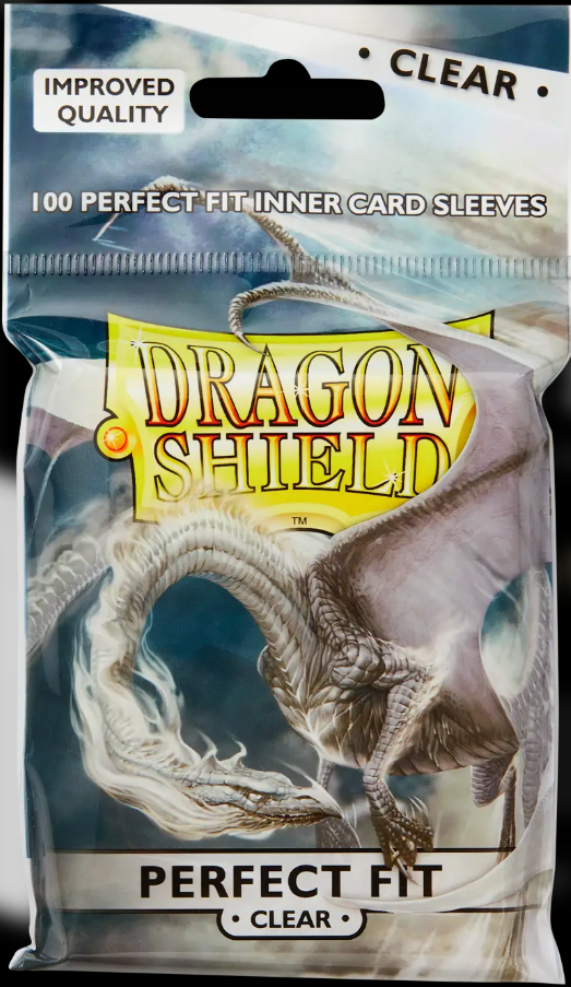 Dragon Shield: Clear - Toploading Perfect Fit Sleeves