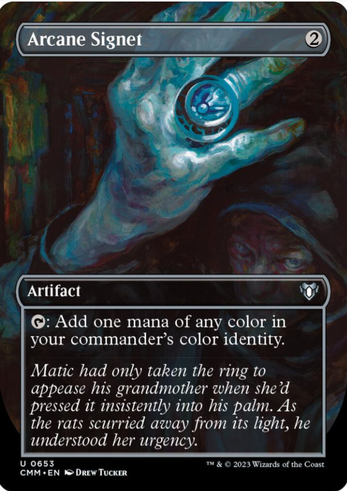 Arcane Signet (Borderless) - Commander Masters (CMM)