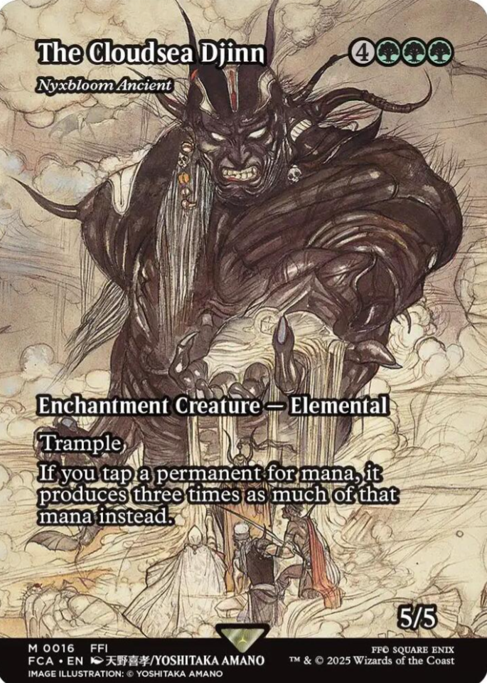 The Cloudsea Djinn - Nyxbloom Ancient (Showcase) - FINAL FANTASY: Through the Ages (FCA)