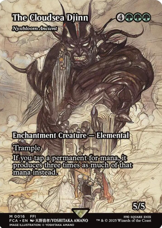 The Cloudsea Djinn - Nyxbloom Ancient (Showcase) - FINAL FANTASY: Through the Ages (FCA)