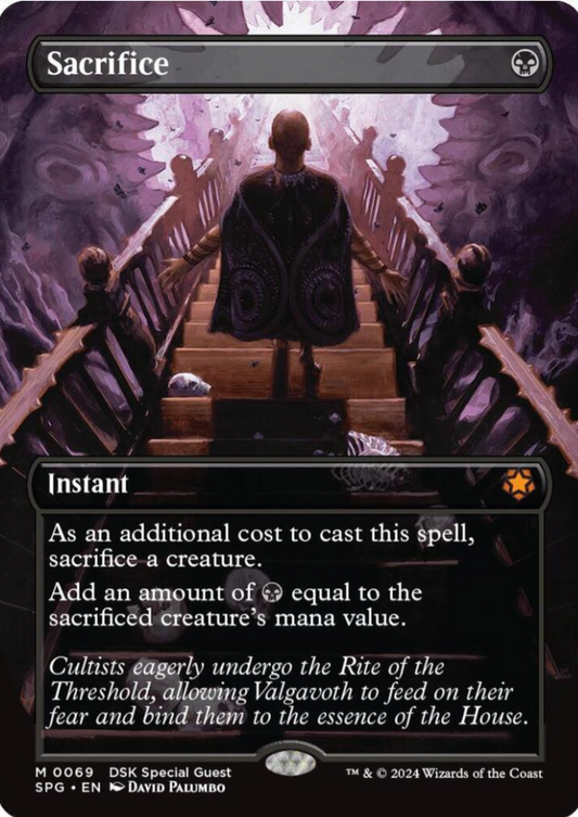 Sacrifice (Borderless) - Special Guests (SPG)