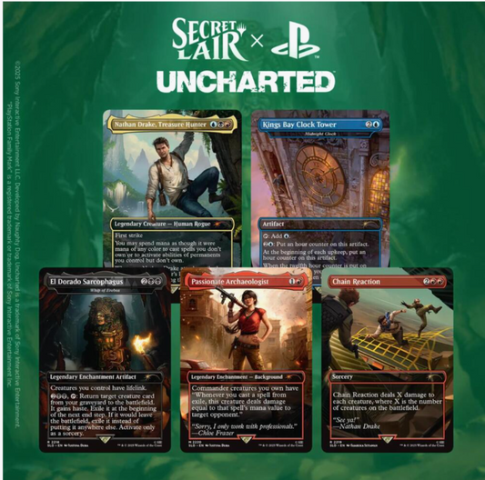 Secret Lair x Uncharted - Non-Foil Edition - Secret Lair Drop Series (SLD)