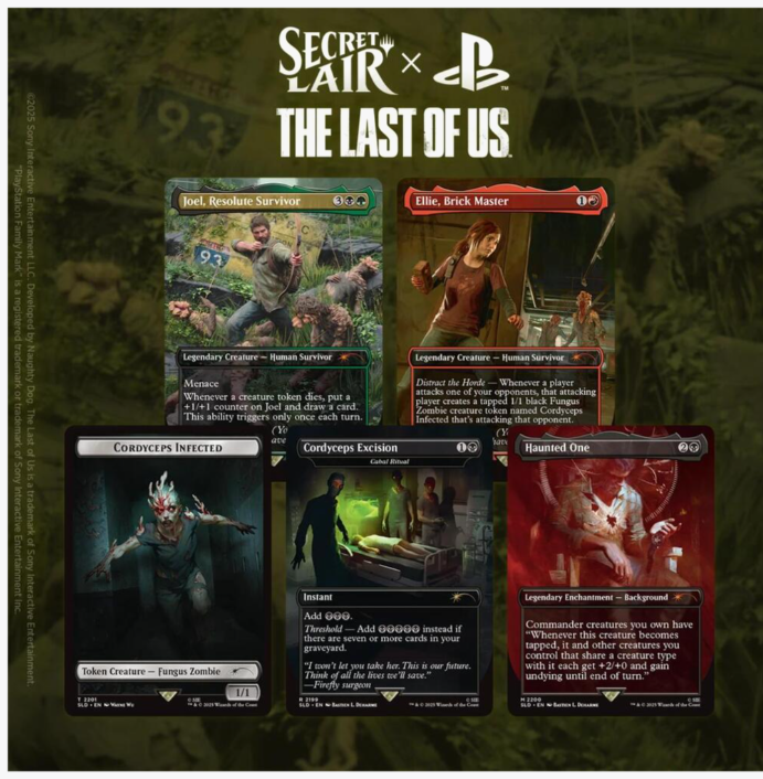 Secret Lair x The Last of Us Part I - Non-Foil Edition - Secret Lair Drop Series (SLD)