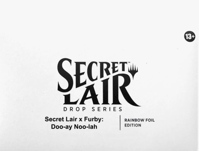 Secret Lair x Furby: Doo-ay Noo-lah - Rainbow Foil Edition - Secret Lair Drop Series (SLD)