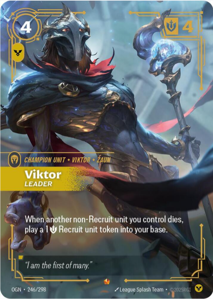 Riftbound: Viktor - Leader - Origins (OGN)
