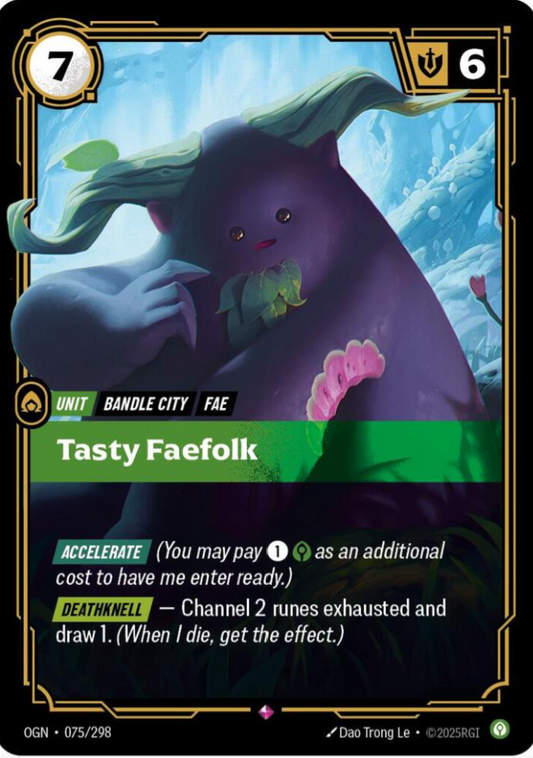 Riftbound: Tasty Faefolk - Origins (OGN)