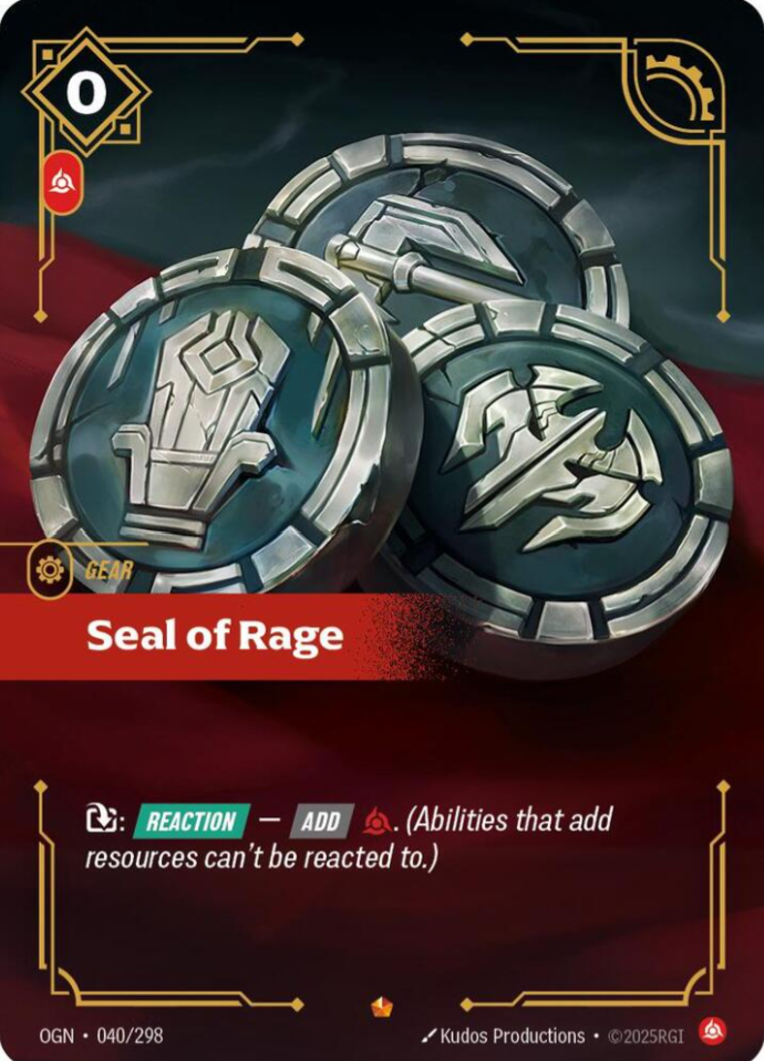Riftbound: Seal of Rage - Origins (OGN)