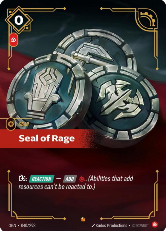Riftbound: Seal of Rage - Origins (OGN)