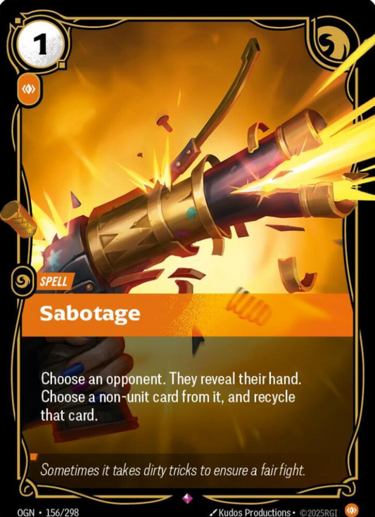 Sabotage - Origins (OGN)