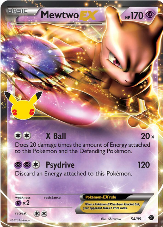 Mewtwo EX - Celebrations: Classic Collection (CCC)