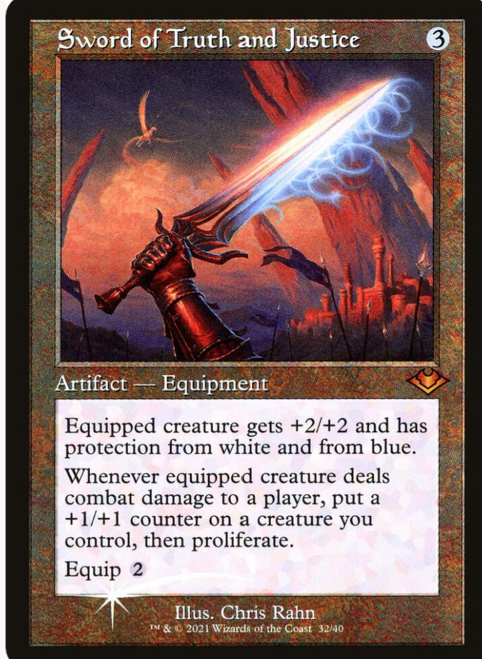 Sword of Truth and Justice (Retro Frame) - Modern Horizons (MH1)