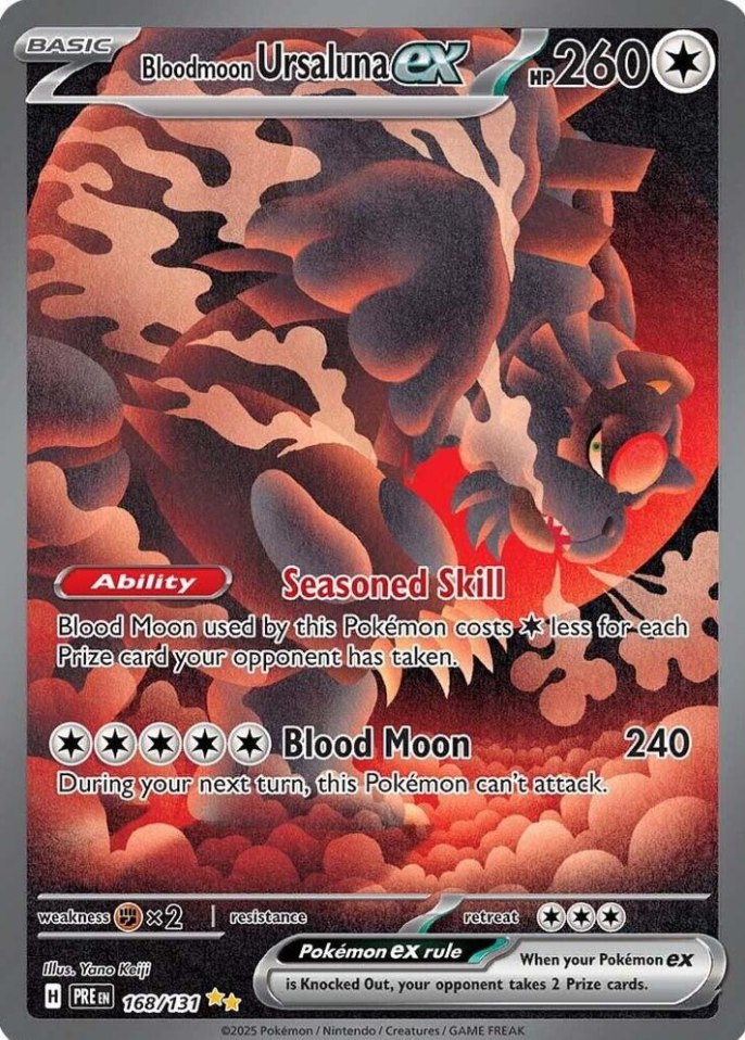 Bloodmoon Ursaluna ex - SV: Prismatic Evolutions (PRE)