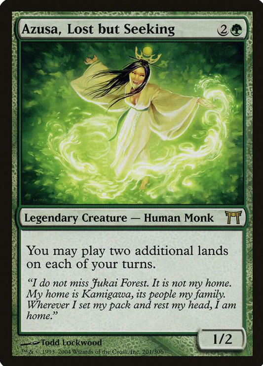 Azusa, Lost but Seeking - Champions of Kamigawa (CHK)