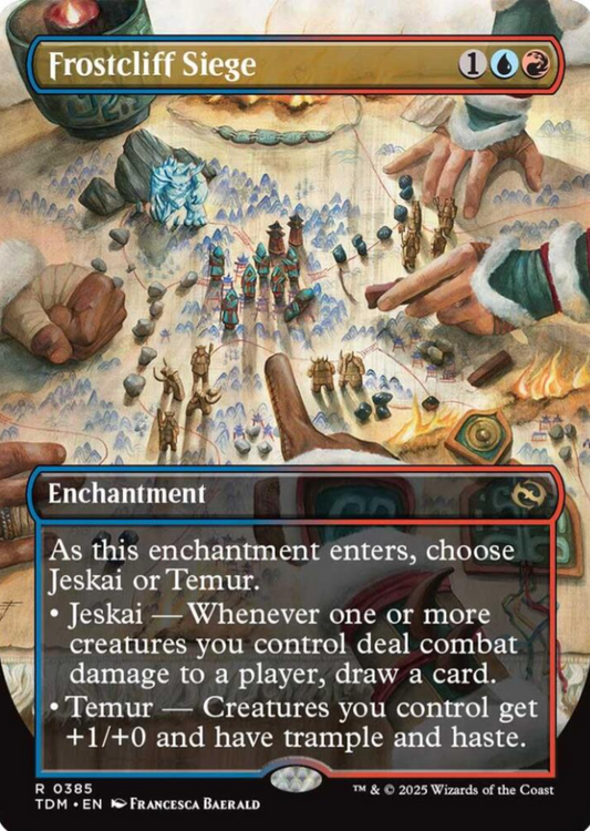 Frostcliff Siege (Borderless) - Tarkir: Dragonstorm (TDM)